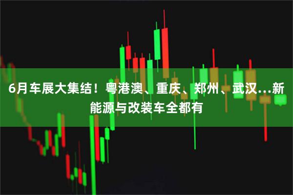 6月车展大集结！粤港澳、重庆、郑州、武汉…新能源与改装车全都有
