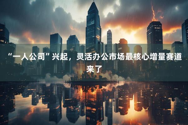 “一人公司”兴起，灵活办公市场最核心增量赛道来了